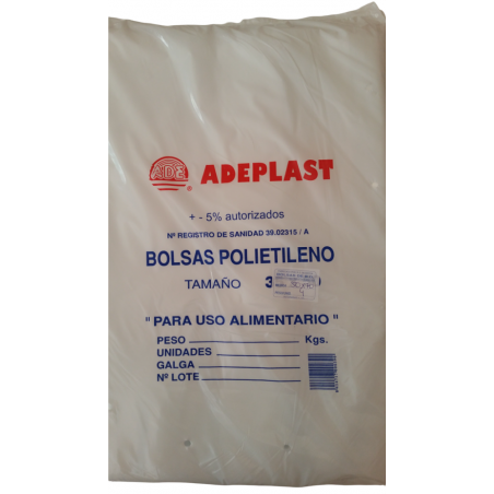 BOLSA POLIETILENO 50x70 cm